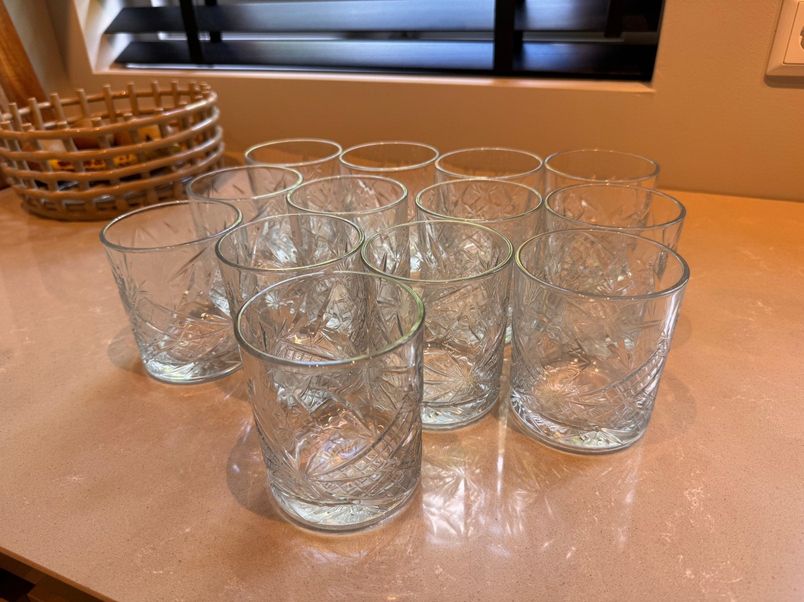 Blomus water / wiskey glazen 12 stuks, Verzenden, Zo goed als nieuw, Overige typen