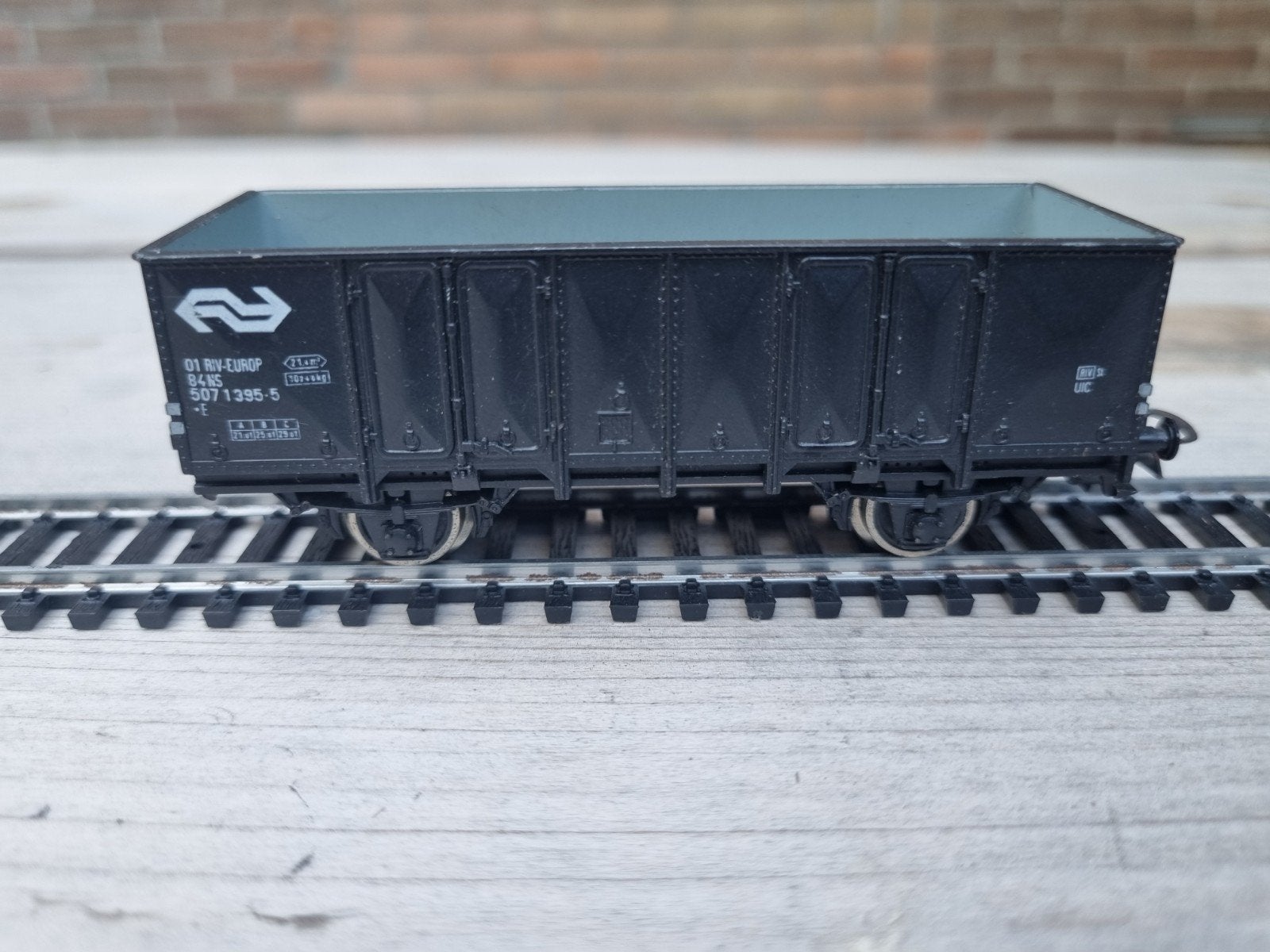 Piko H0 NS goederenwagon 01 Riv-Europ 24NS 5071395-5, Hobby en Vrije tijd, Modeltreinen | Overige schalen, Overige merken, Wisselstroom