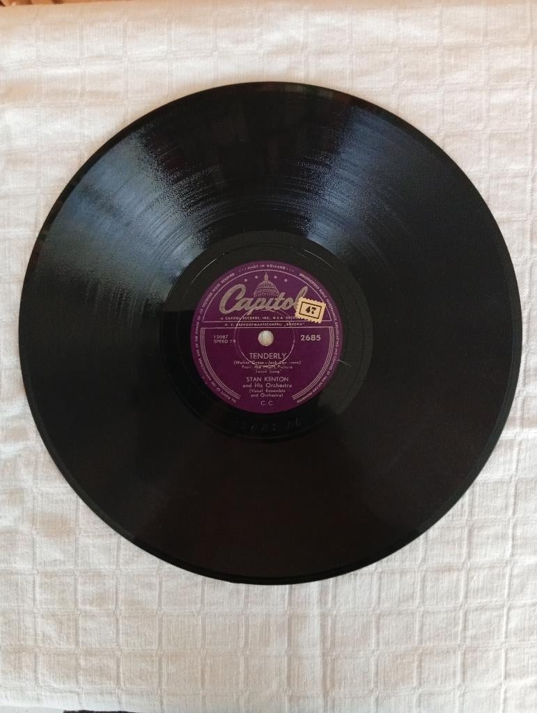 Stan Kenton and his orchestra The Creep 78 toeren Capitol, Ophalen of Verzenden, Gebruikt, 10 inch