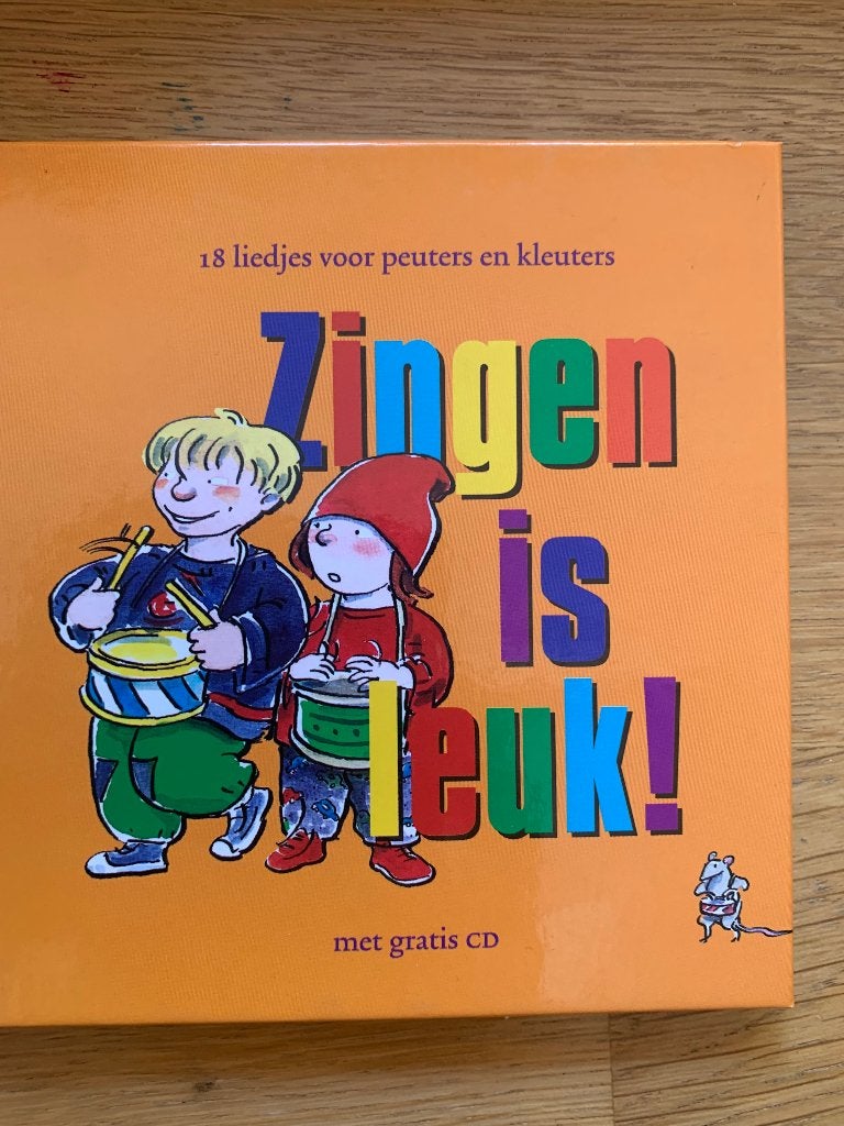 CD Zingen is leuk, Ophalen, Zo goed als nieuw, 3 tot 5 jaar