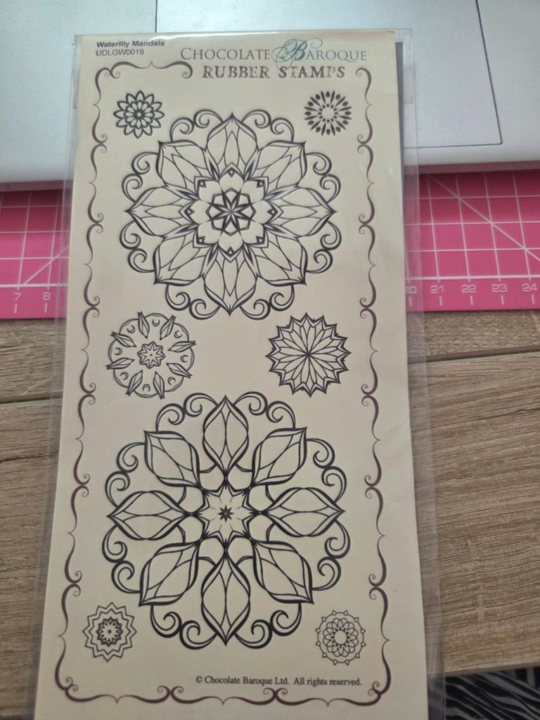 stempel chocolate baroque unmounted, Ophalen of Verzenden, Nieuw, Unmounted stempel