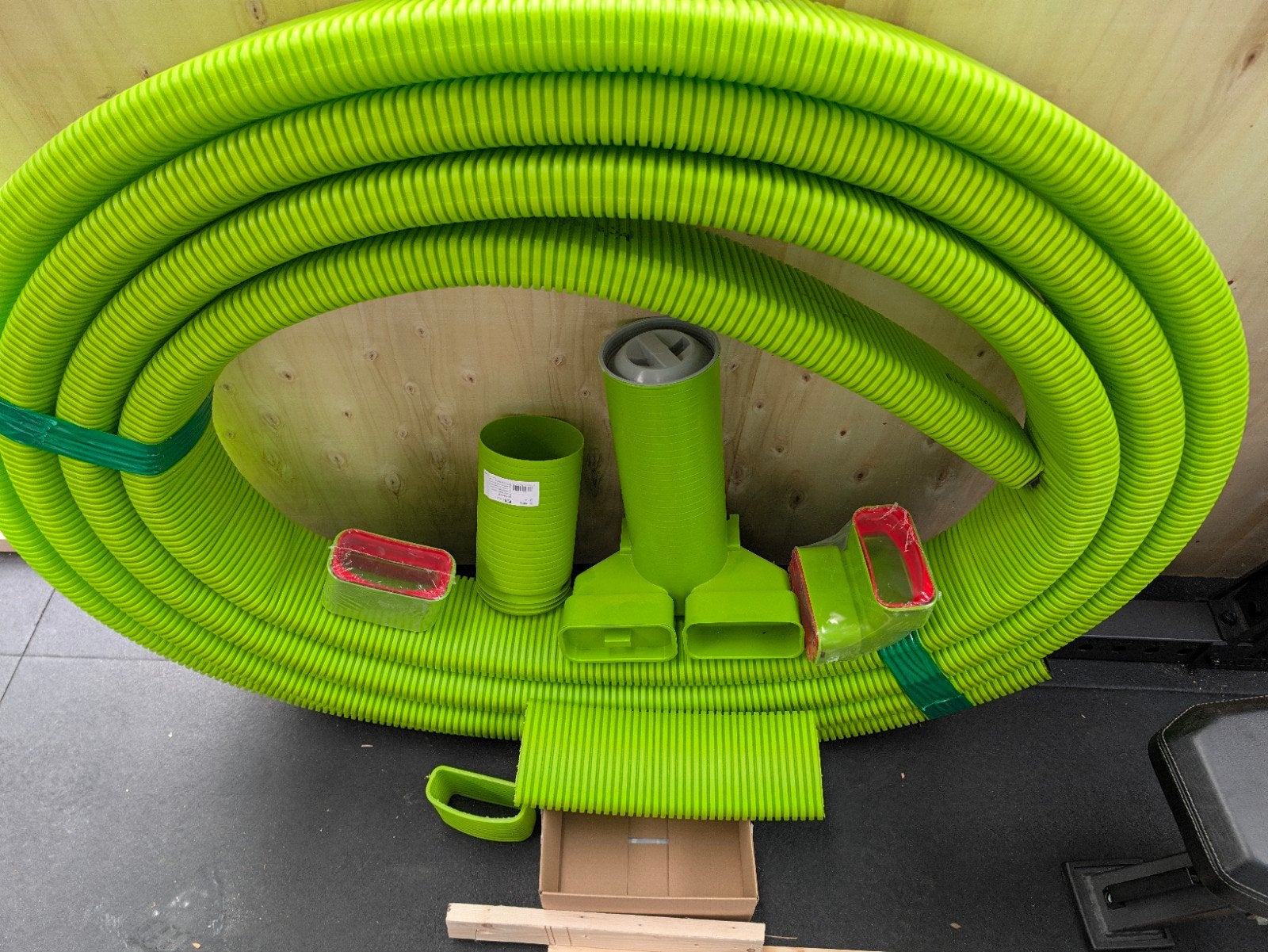 Ubbink Air Excellent AE55 kanaal + toebehoren, Ophalen, Nieuw, Ventilator en Afzuiger