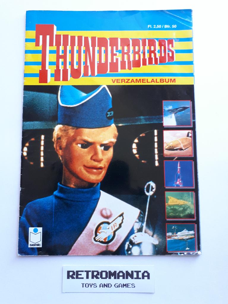 verzamelalbum - thunderbirds, Verzenden, Zo goed als nieuw