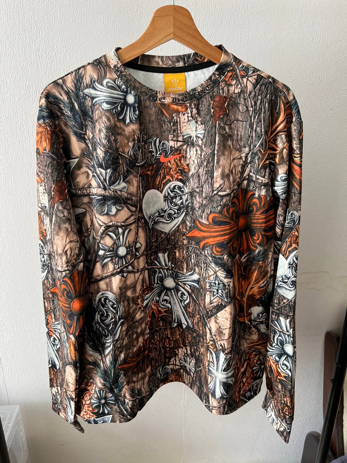 Chrome hearts x nocta longsleeve, Ophalen of Verzenden, Zo goed als nieuw, Wit