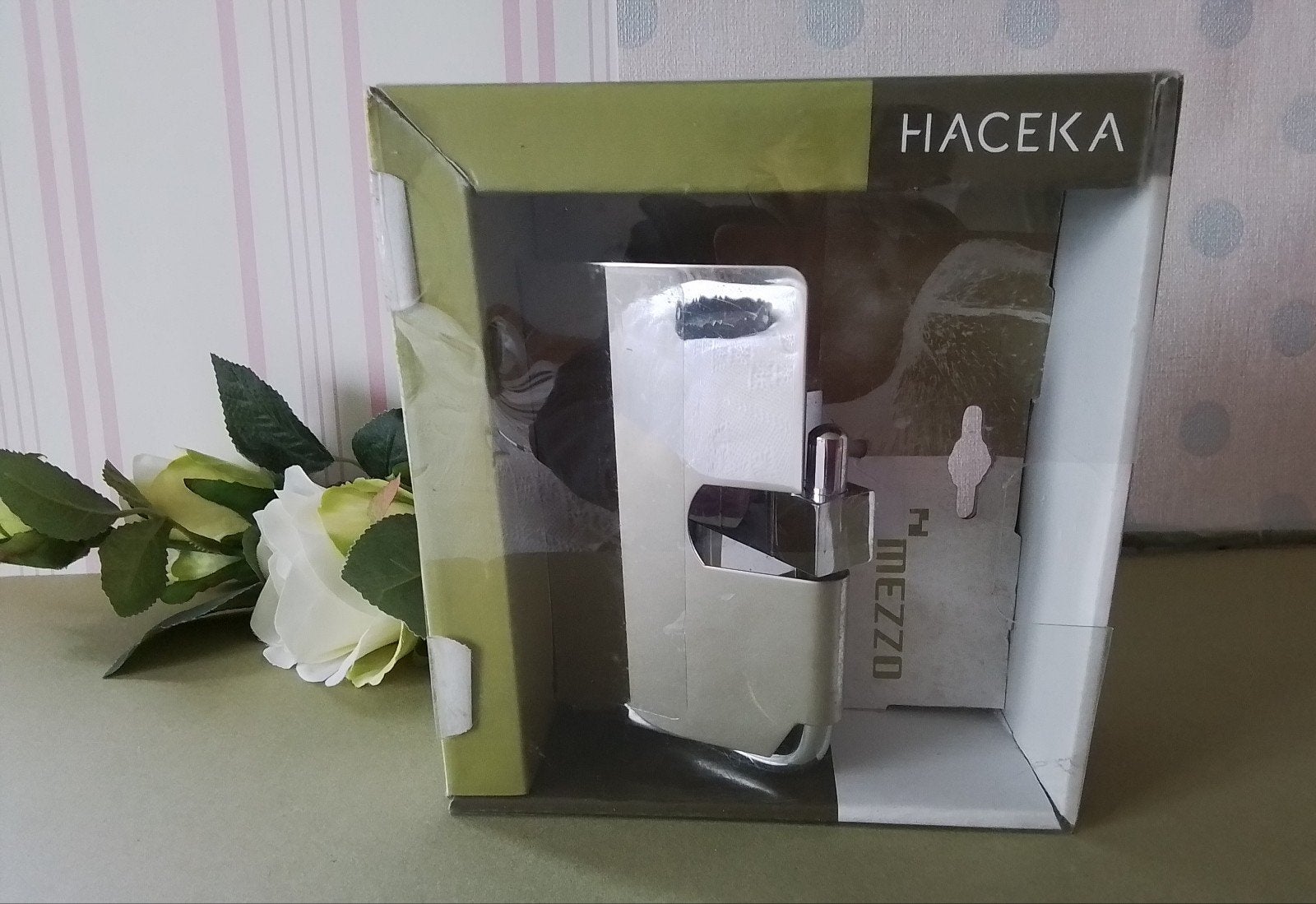 Haceka Mezzo Toiletrolhouder - Nieuw in verpakking, Huis en Inrichting, Ophalen of Verzenden