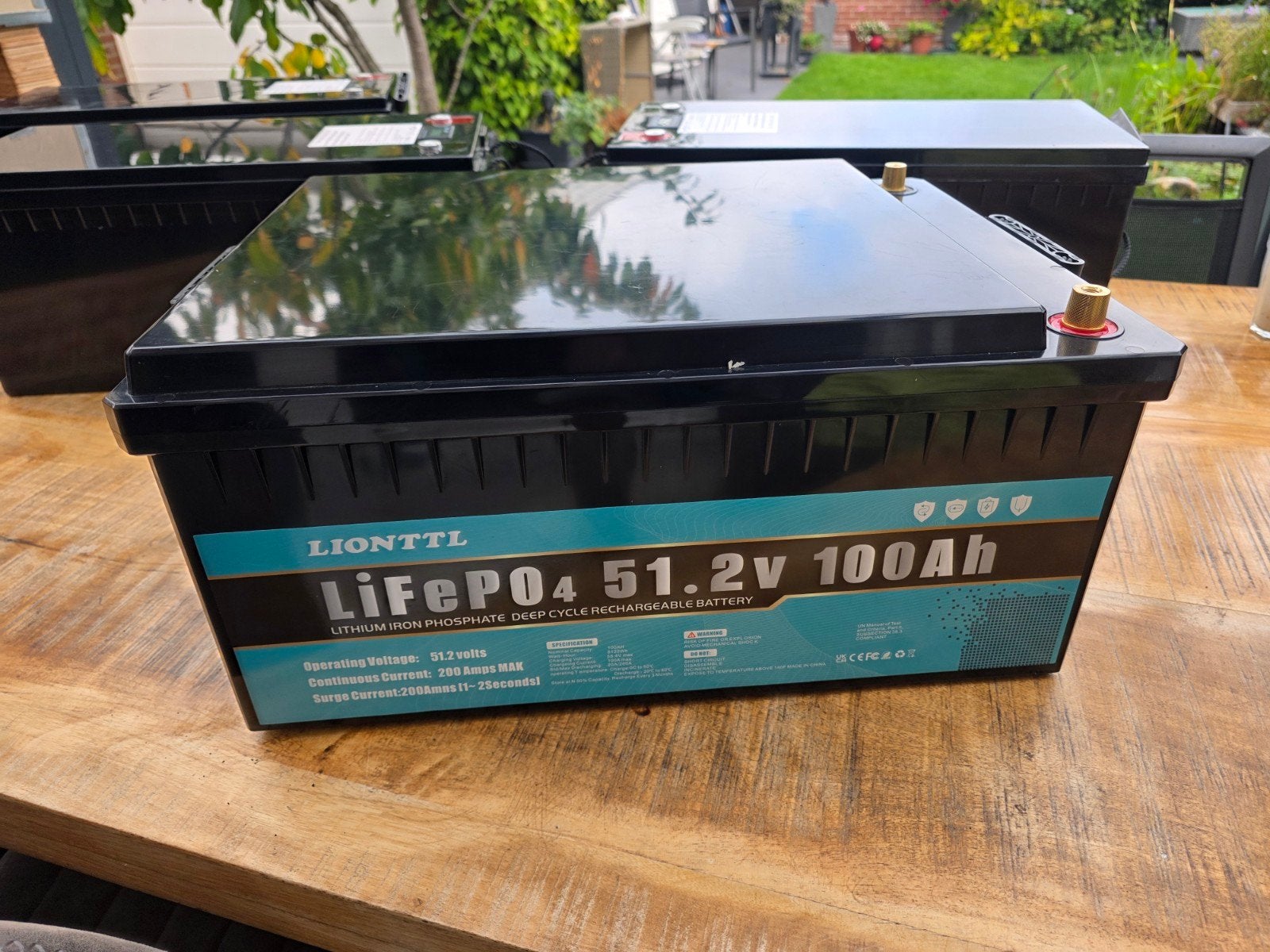 LIONTTL 51.2V (48V) 100Ah LiFePO4 Accu met GARANTIE, Computers en Software, Ophalen, Zo goed als nieuw
