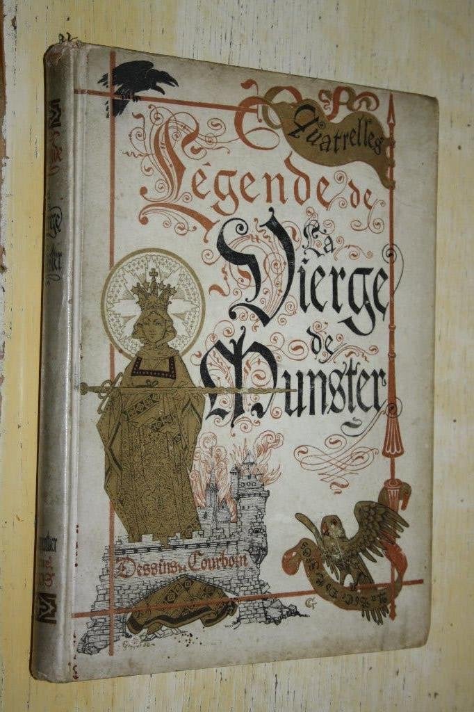 Legende de la Vierge de Munster Quatrelles Eugene Courboin, Antiek en Kunst, Ophalen of Verzenden