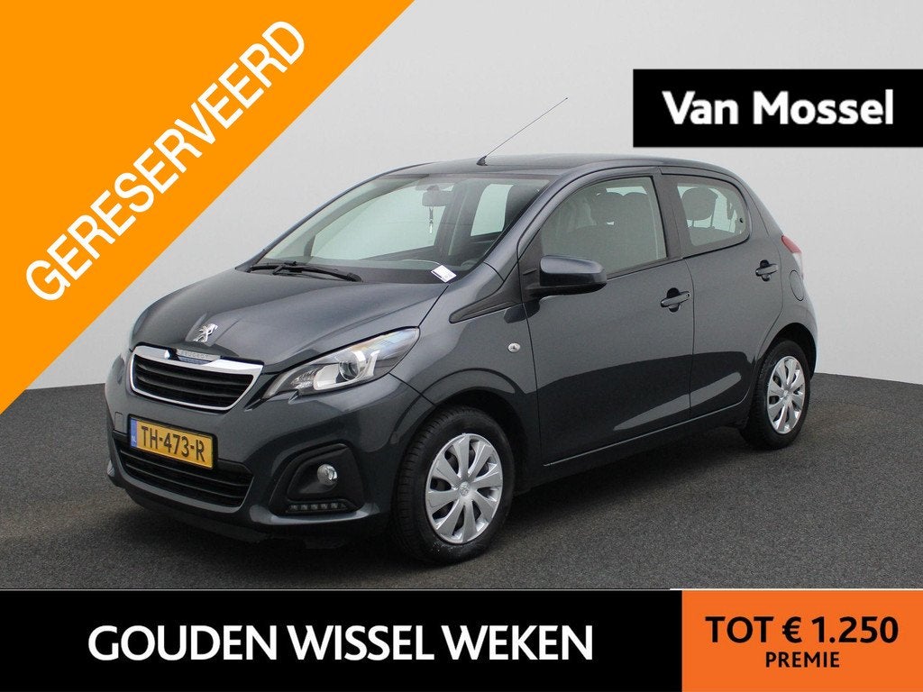 Peugeot 108 1.0 12V E-VTI 68PK 5DR | Airconditioning | Bluet, Auto's, Peugeot, Bedrijf, Te koop, ABS, Airbags, Airconditioning