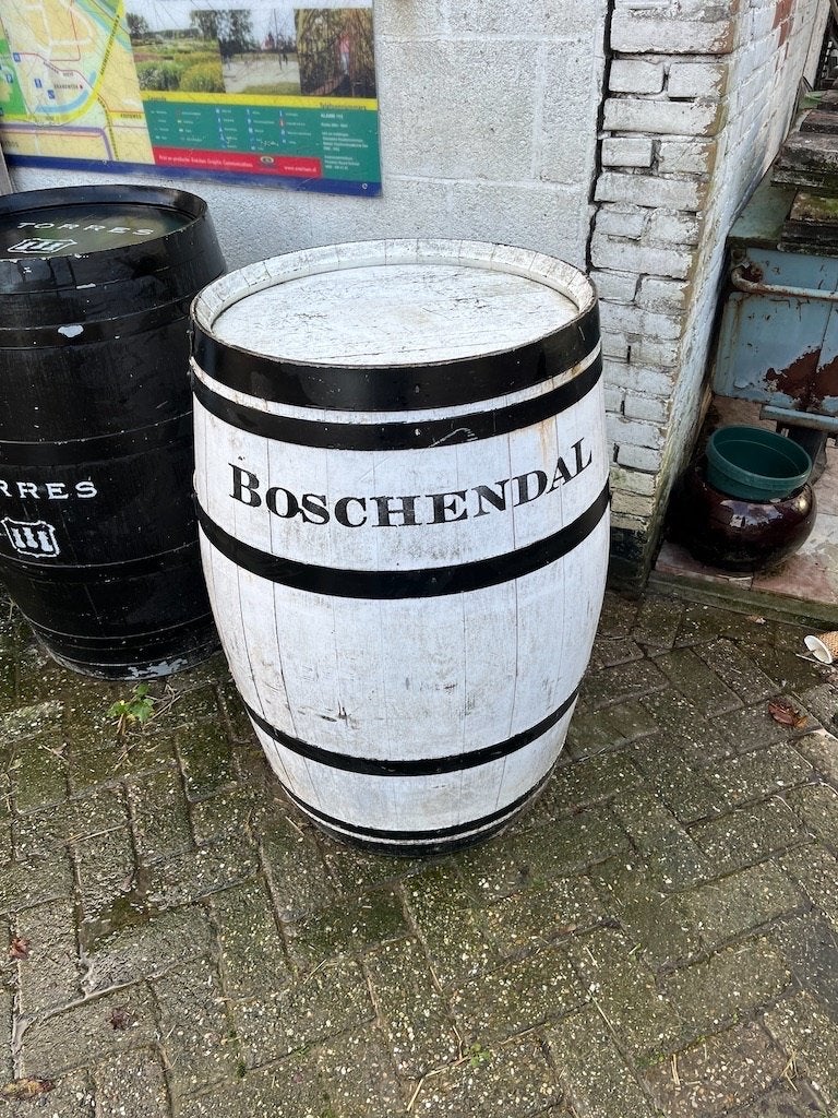Zeer fraai Originele wijn Boschendal erg uniek, 75 tot 150 liter, Ophalen, Gebruikt, Hout