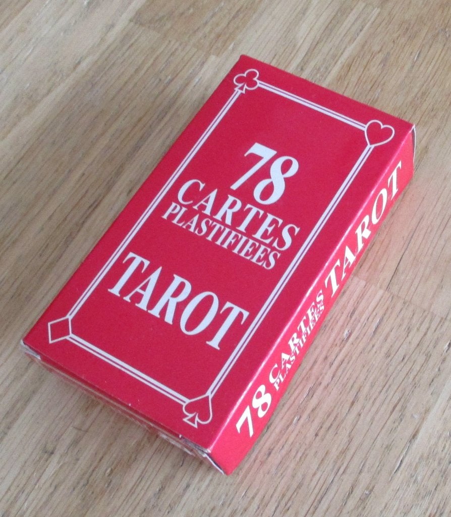 TAROT kaartspel Three Mountains 78 geplastificeerde kaarten, Ophalen of Verzenden, Zo goed als nieuw
