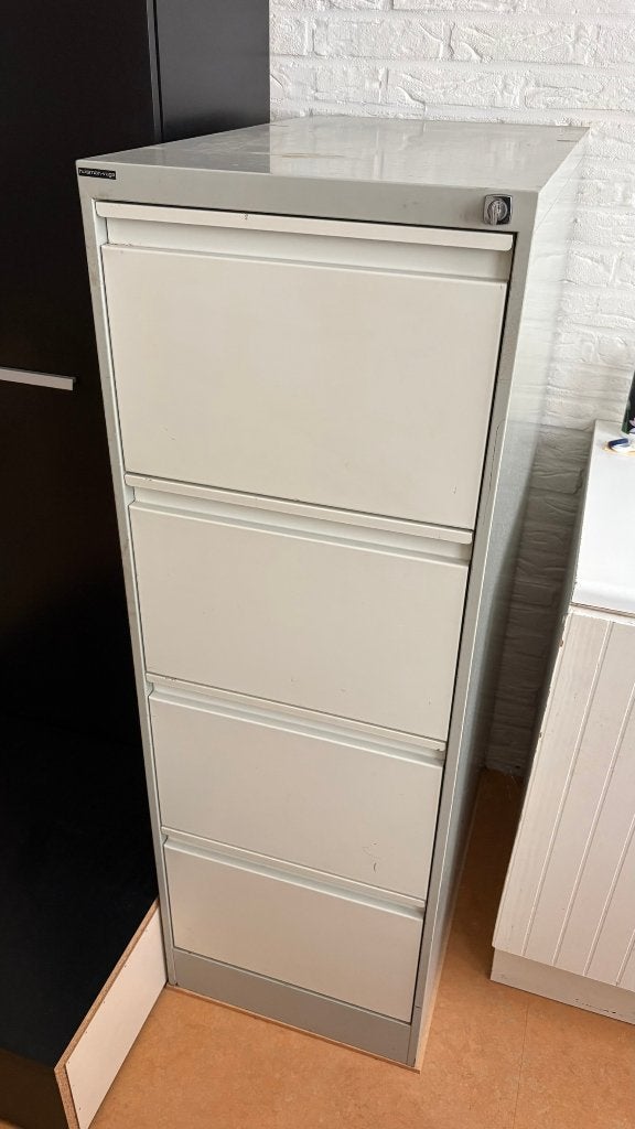metalen archief/dossier/opberg kast Huisman Vuga, Ophalen, Minder dan 50 cm, Gebruikt, 100 tot 150 cm