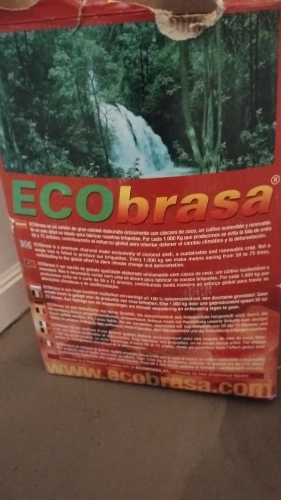 Kleine hoeveelheid ECO brasa blokjes voor barbecue, Tuin en Terras, Barbecue-accessoires, Ophalen