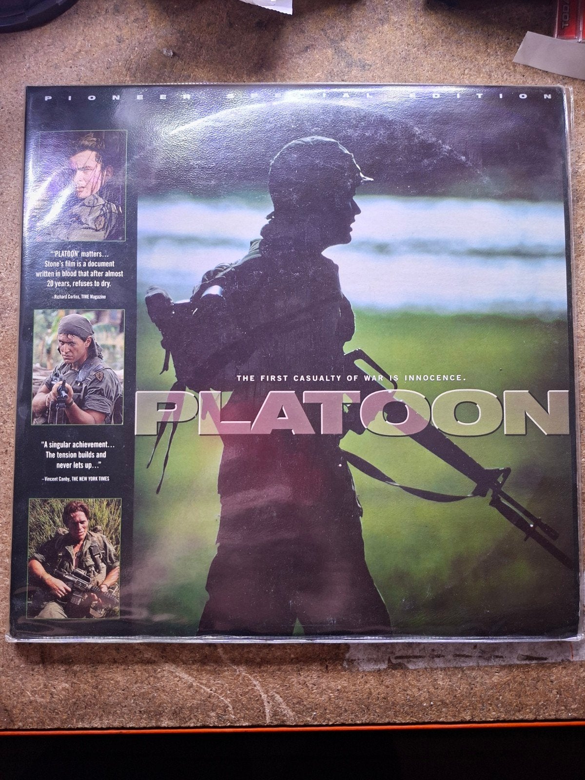 Platoon - Pioneer Special Edition laserdisc, Vanaf 16 jaar, Speciale editie, Nederlands, Ophalen of Verzenden