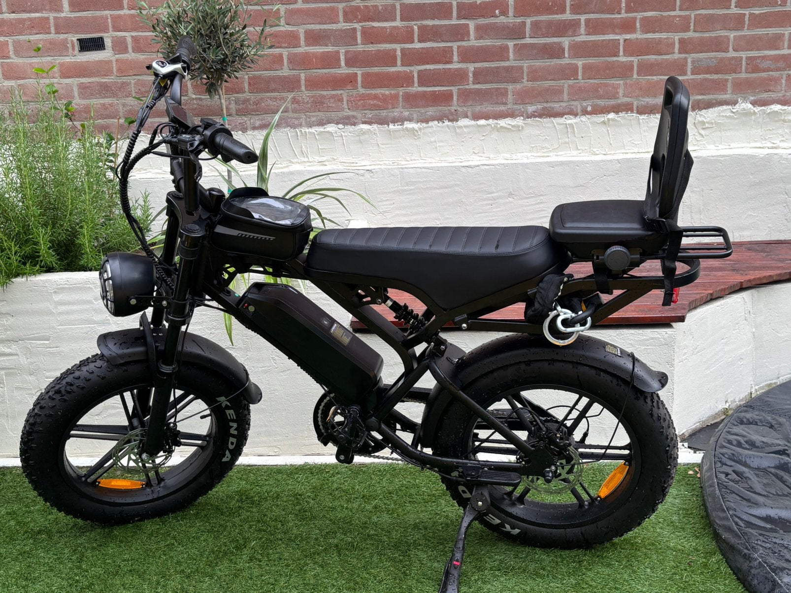 V20 Pro 9.0 Fatbike 41 km Hydraulische remmen + kinderzitje, 59 cm of meer, Ophalen of Verzenden, Zo goed als nieuw, Overige merken
