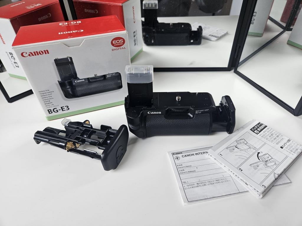Canon BG-E3 batterijgreep, Canon, Overige typen, Ophalen of Verzenden, Nieuw