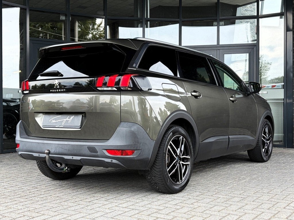 Peugeot 5008 1.2 PT - 7-PERS. - ORG. NL. - AFN. TREKH. - 17, Auto's, Voorwielaandrijving, Parkeersensor, Gebruikt, Euro 6