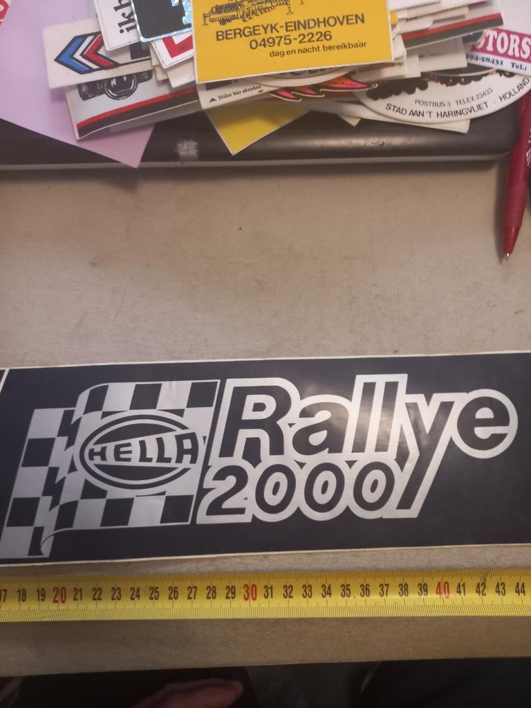 Hella rallye 2000, Ophalen of Verzenden, Zo goed als nieuw