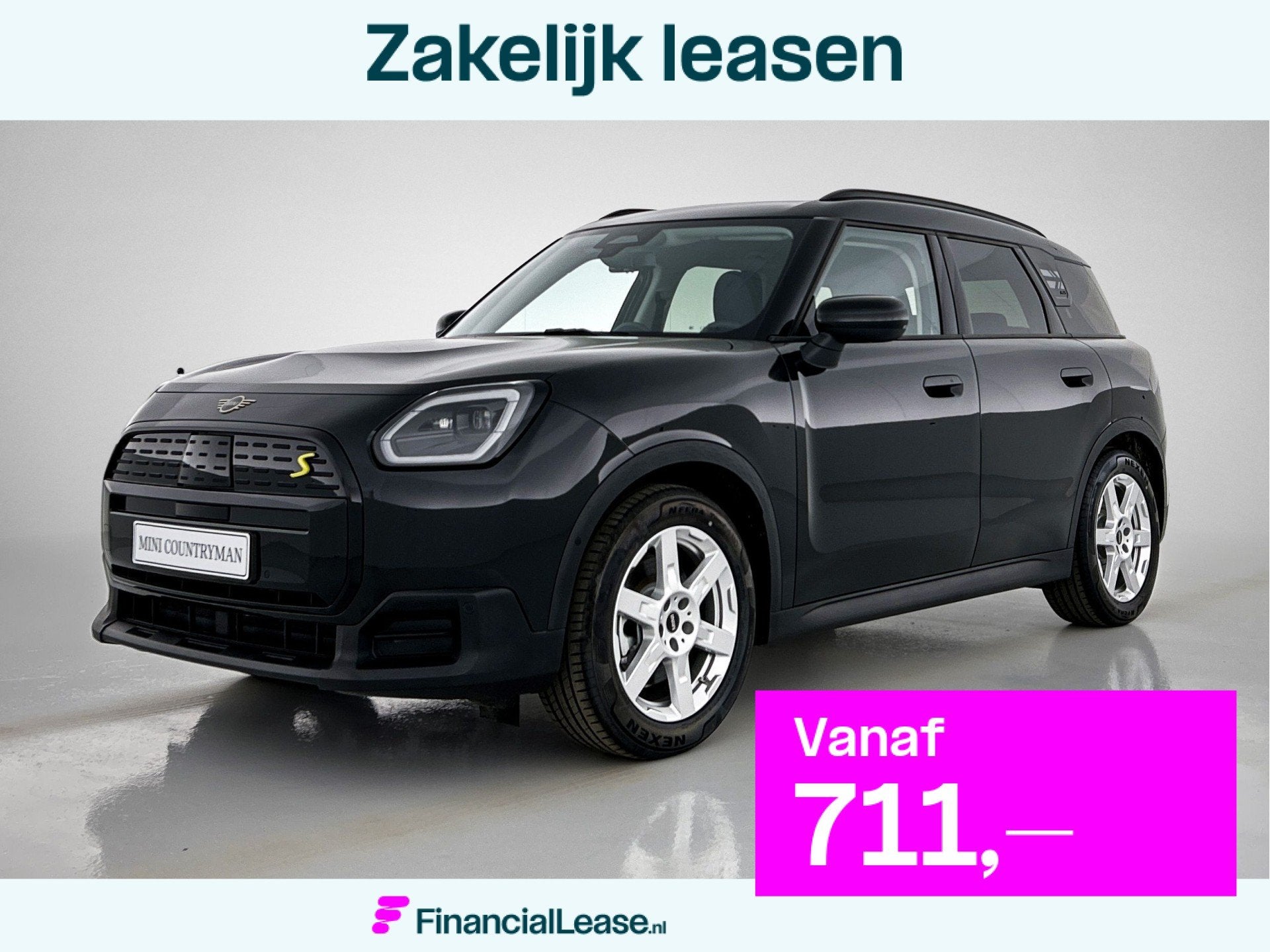 MINI Countryman SE ALL4 / Classic / Pakket M Plus / 18" Aste, Automaat, Zwart, Countryman, Zwart