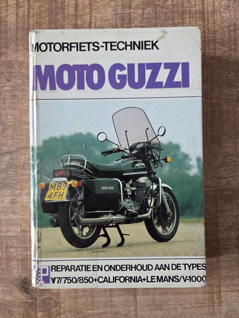 Moto Guzzi motorfiets techniek, Motoren, Ophalen of Verzenden, Moto Guzzi