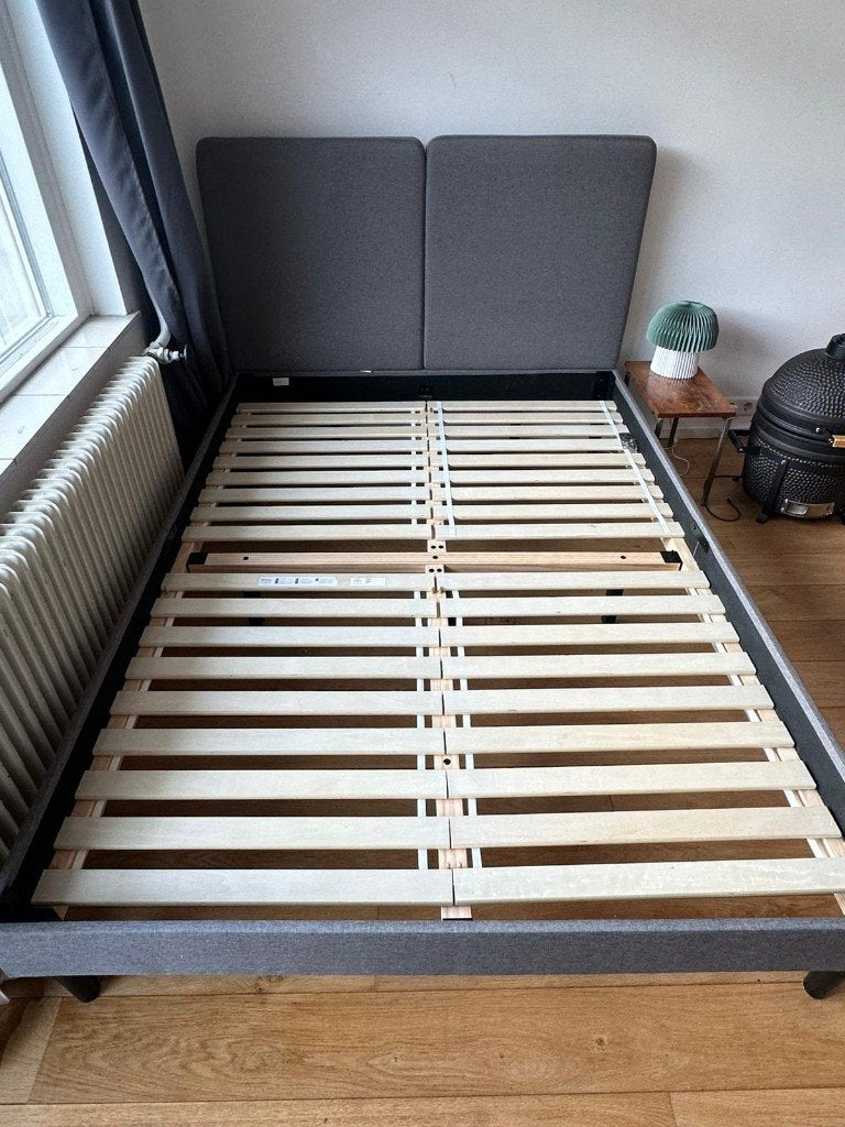 Emma sleep boxspring 140x200 plus matras, Ophalen, Overige materialen, Tweepersoons, 140 cm