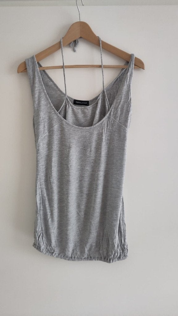 Mamalicious grijs zomertopje maat M, Kleding | Dames, Positiekleding, Zo goed als nieuw, Shirt of Top, Maat 38/40 (M), Grijs, Ophalen of Verzenden