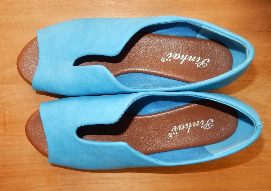 dames schoenen maat 36, Ophalen, Zo goed als nieuw, Blauw, Schoenen met lage hakken