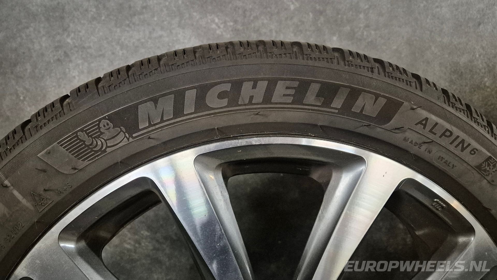 19 inch BMW i3 I01 MAK WATT velgen winterbanden, 19 inch, Gebruikt, 155 mm, -