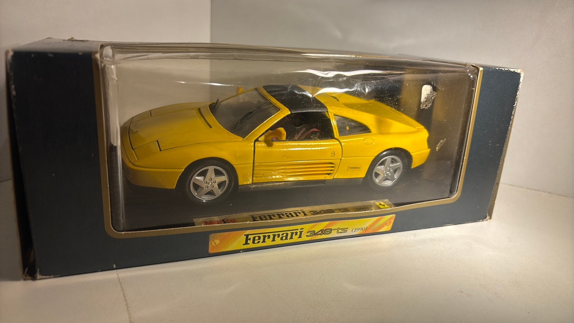 Ferrari 348 ts maisto 1.18, Maisto, Ophalen of Verzenden, A, A