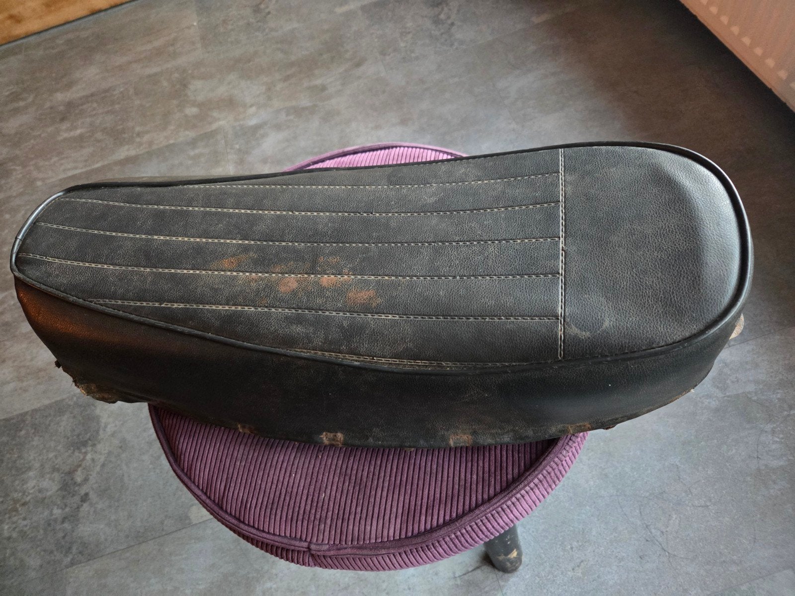 Zadel klassieke Yamaha buddyseat 69-79, Ophalen of Verzenden, Gebruikt, Zadel