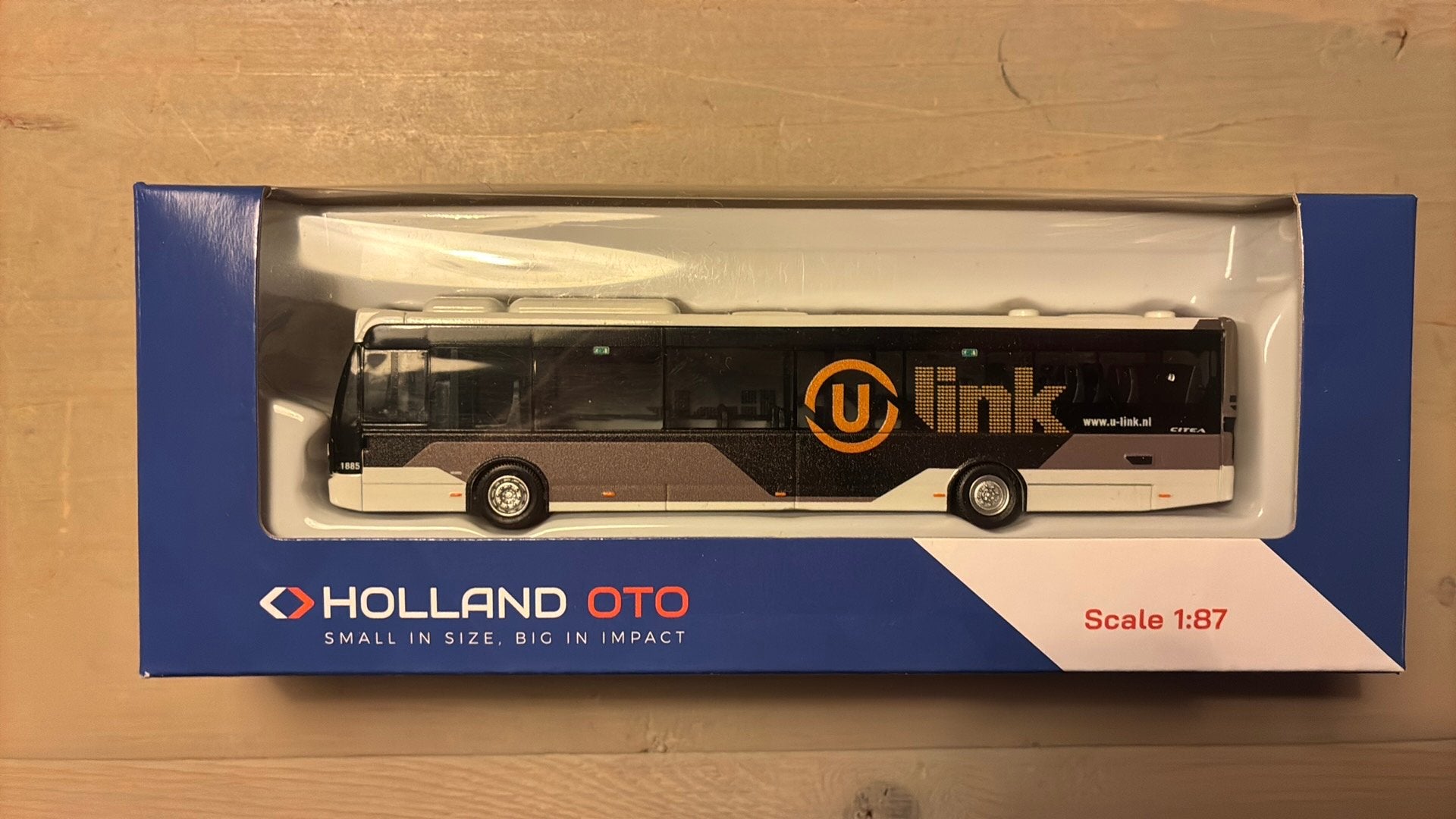 Qbuzz Utrecht U link, Verzenden, Zo goed als nieuw, Bus of Vrachtwagen, Overige merken