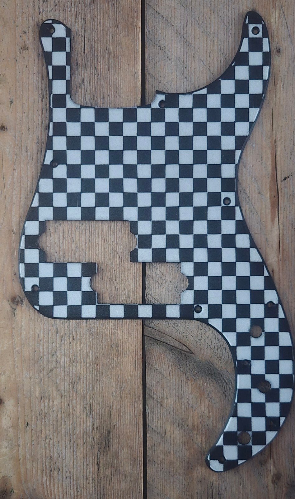 Custom pickguard/slagplaat voor een Squier Mini P-bass., Ophalen of Verzenden