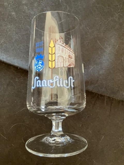 Bierglas Saarfürst in perfecte staat, Ophalen of Verzenden, Zo goed als nieuw, Glas of Glazen, Overige merken
