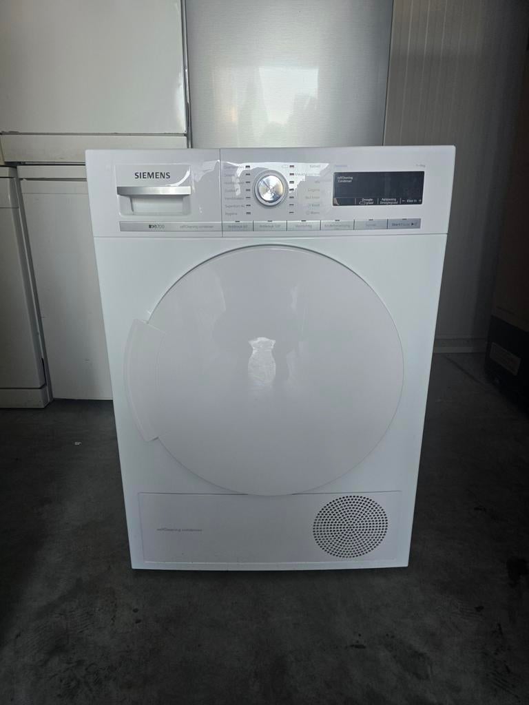 Prachtige ruime Siemens iQ700 warmtepompdroger! 9KG! Garant!, Siemens, 8 tot 10 kg, Ophalen of Verzenden, Zo goed als nieuw