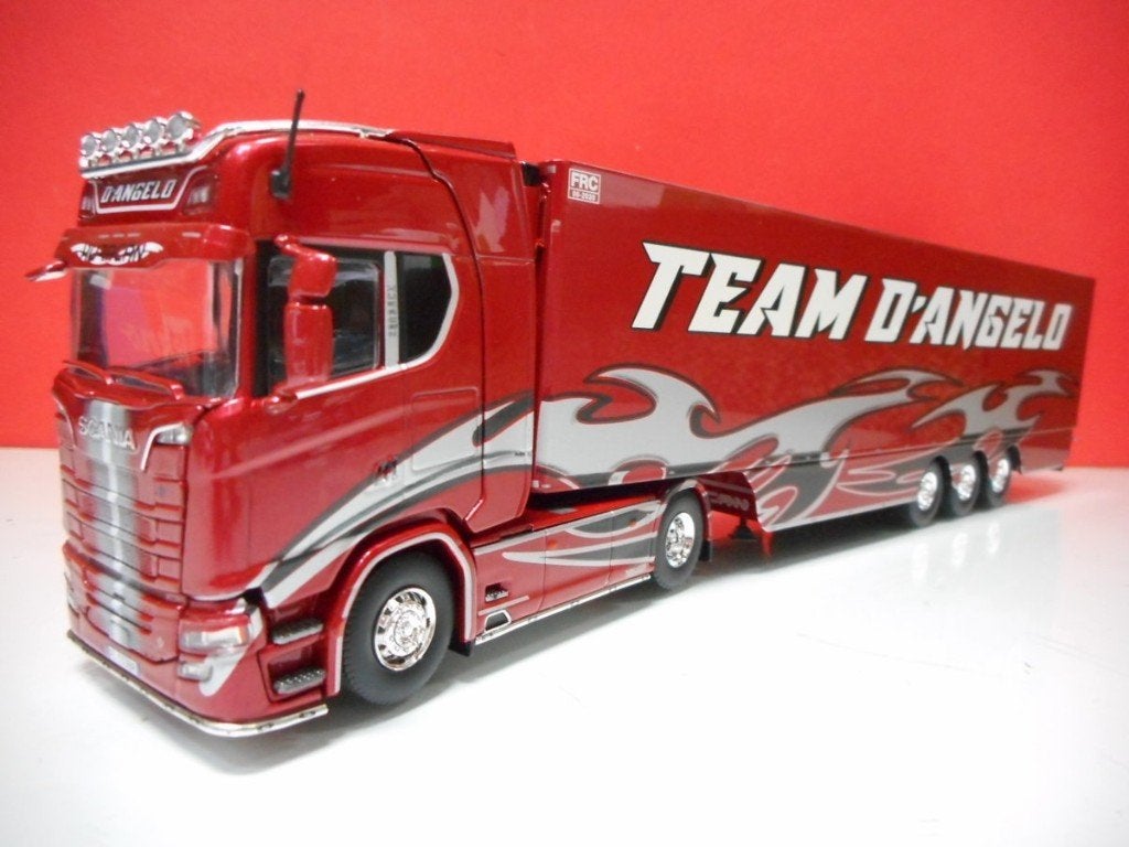 TEKNO SCANIA D'ANGELO HURACAN, ITALIE 74279, Ophalen of Verzenden, Nieuw, Bus of Vrachtwagen, Tekno