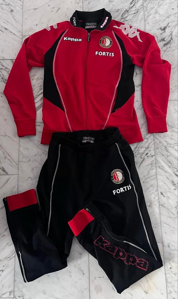 Feyenoord Trainingspak Kappa 2008/2009, Maat S, Ophalen of Verzenden, Gebruikt, Trainingspak