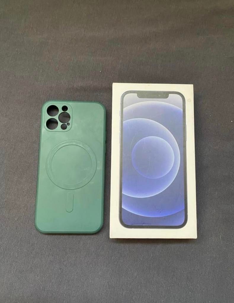 Iphone 12 met defecte laadpoort, Telecommunicatie, Mobiele telefoons | Apple iPhone, Gebruikt, Zwart, Ophalen of Verzenden, 76 %