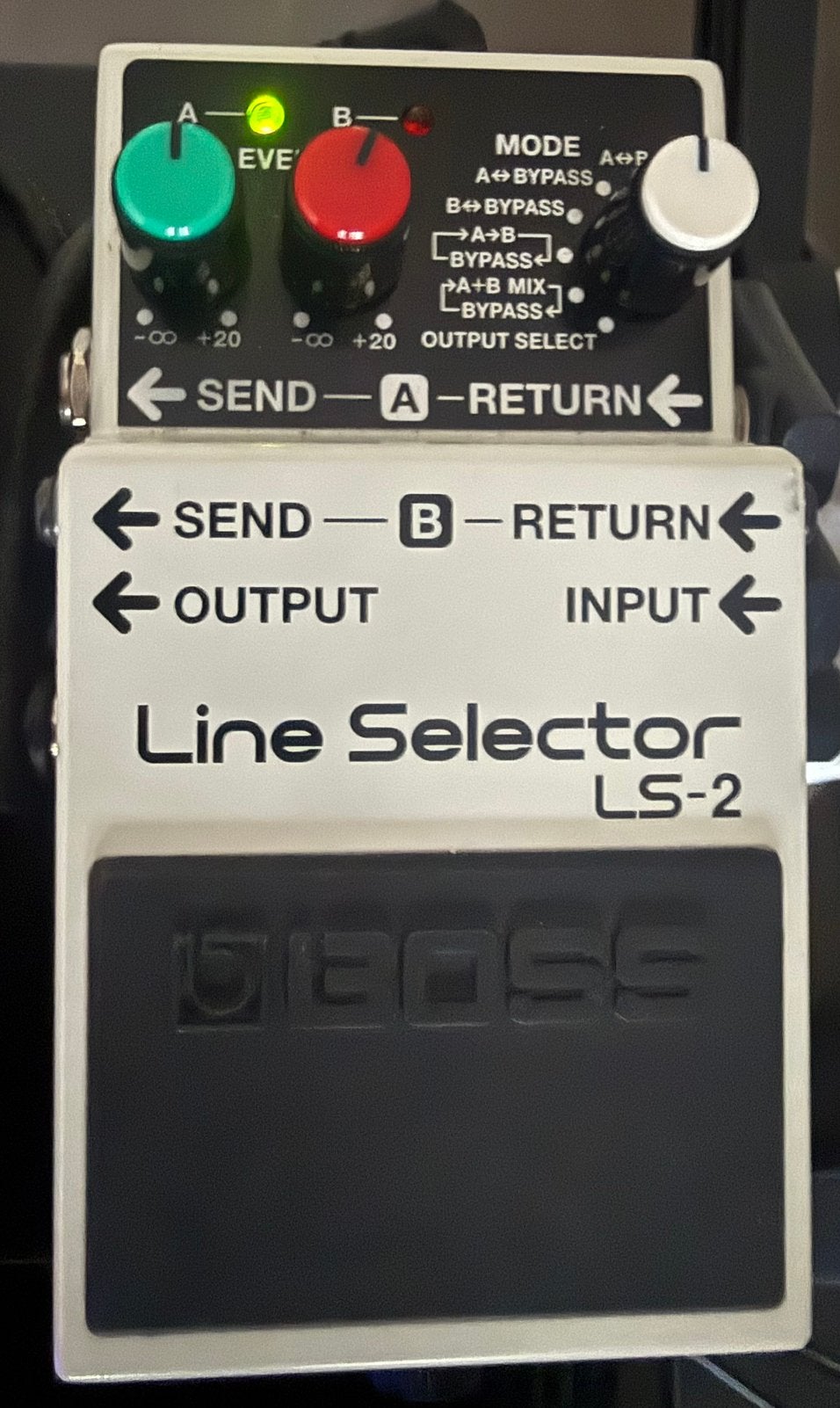Boss LS2, Ophalen, Zo goed als nieuw
