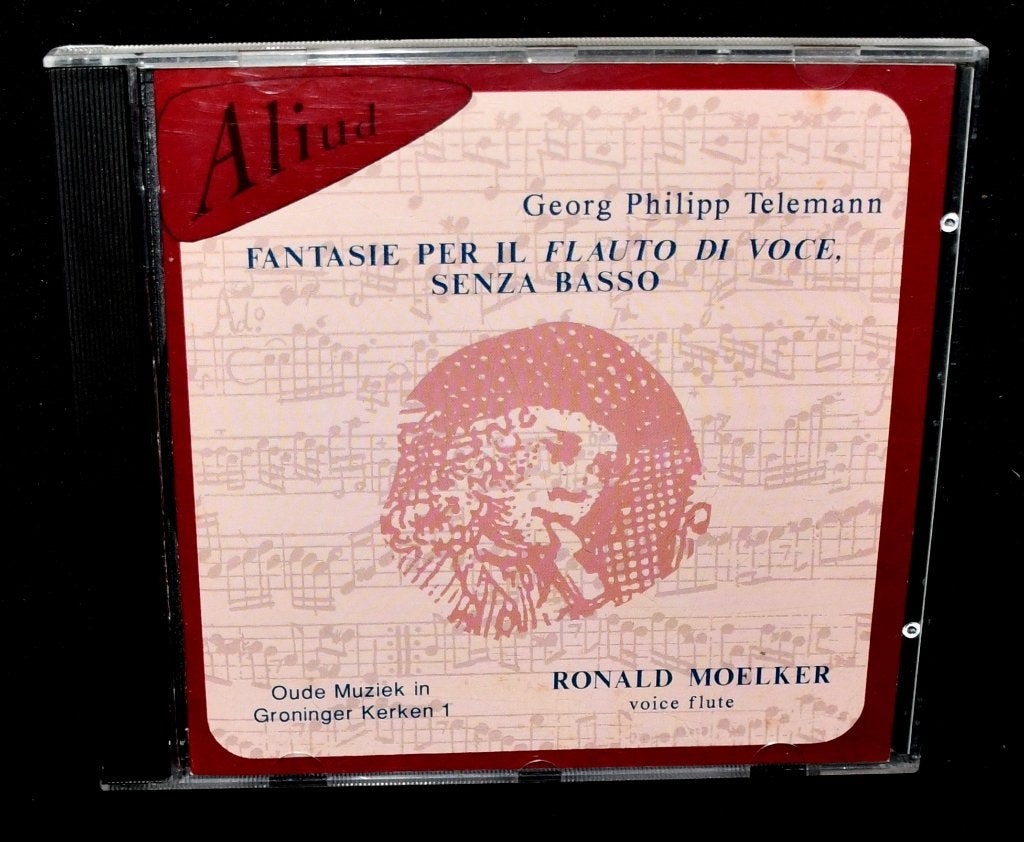G.P. Telemann - Fantasie Per IL Flauto Di Voce, Senza Basso, Verzenden, Classicisme, Zo goed als nieuw, Overige typen