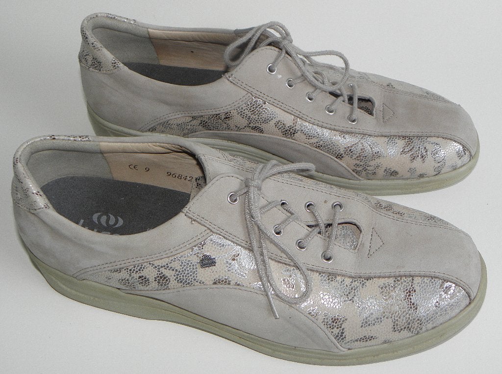 Nette Finn Comfort veterschoen maat 9 (43), Schoenen met lage hakken, Finn Comfort, Beige, Ophalen of Verzenden