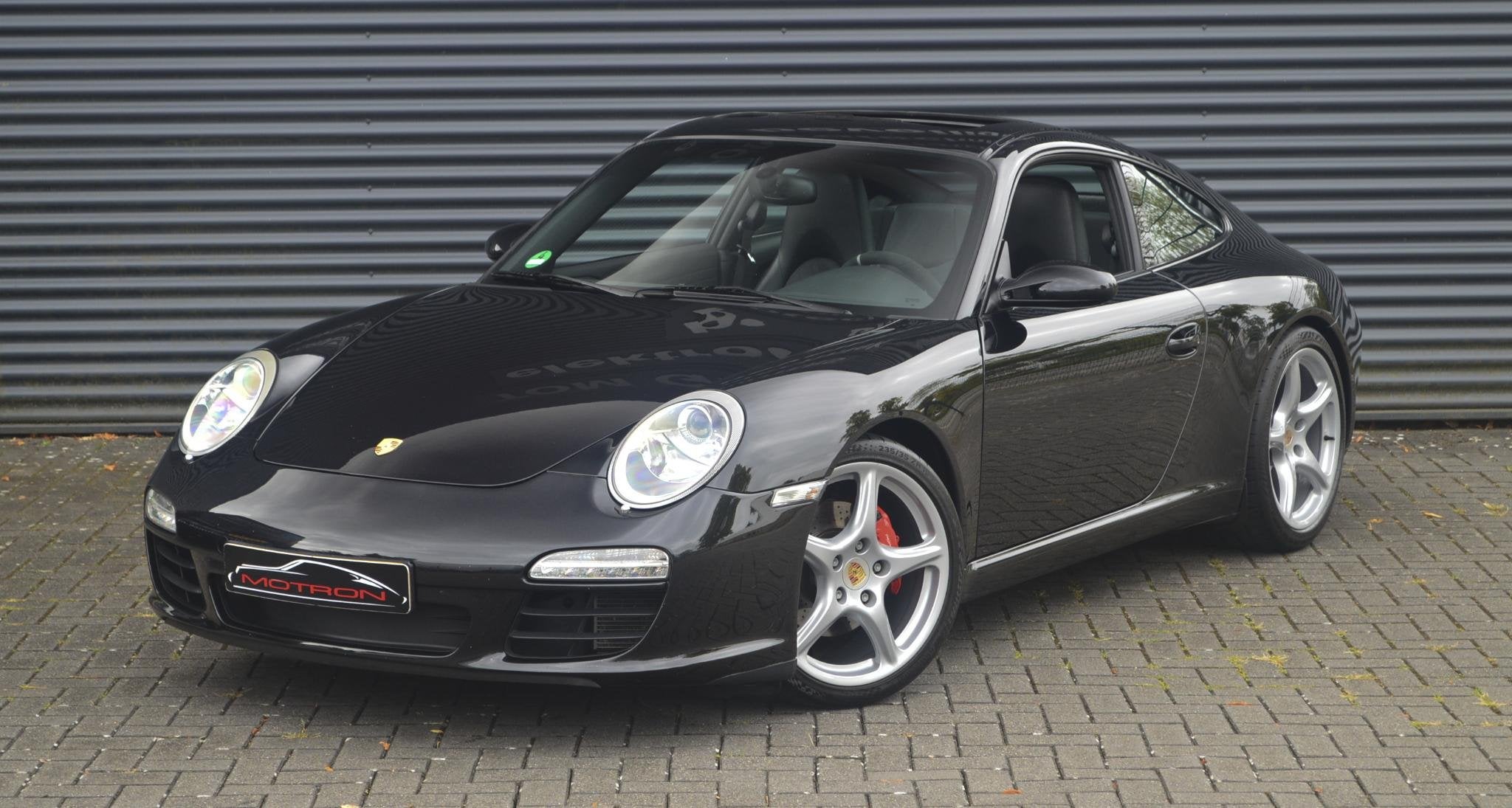 Porsche 911 997 3.6 Carrera 2, Auto's, Gebruikt, 4 stoelen, Zwart, Automatische klimaatregeling