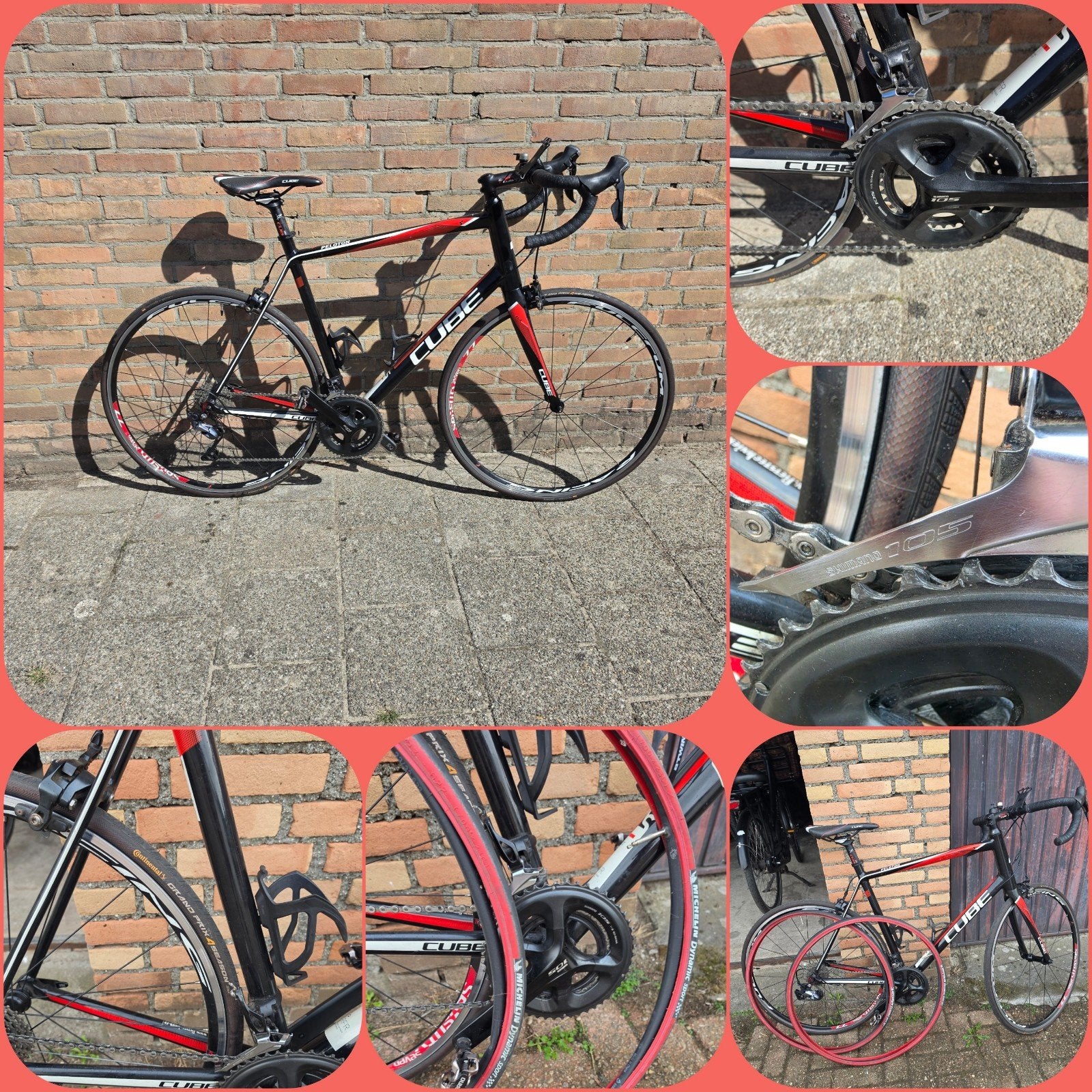 CUBE PELOTON RACE Superlichte racefiets in perfecte staat, 28 inch, Aluminium, Zo goed als nieuw, 57 tot 61 cm