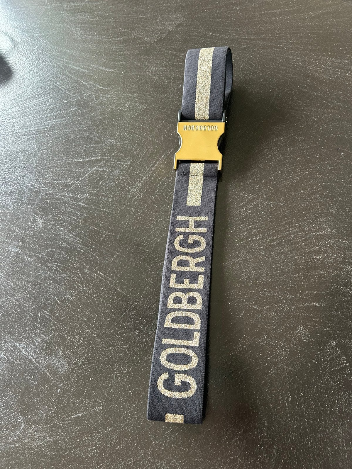 Goldbergh riem, Ophalen of Verzenden, Zo goed als nieuw, Zwart