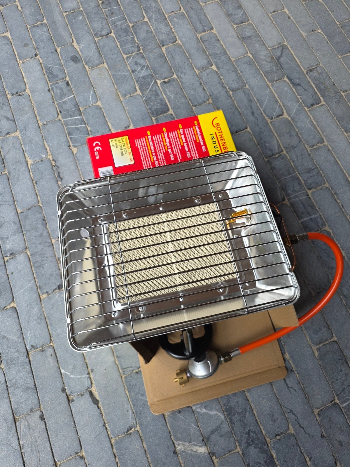 Gasheater ECO 4.2 kW met piëzo-ontsteking - Zogoed als nieuw, Ophalen of Verzenden, Zo goed als nieuw, 800 watt of meer, Kachel