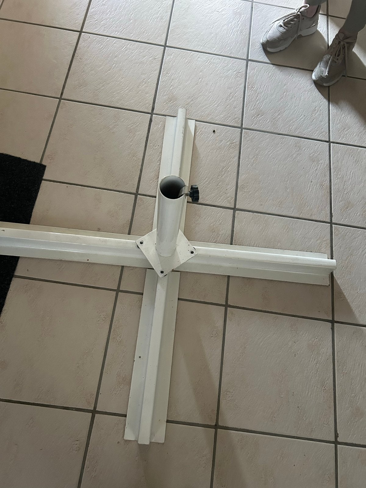 Parasolvoet voor grote, zware parasols (excl. tegels), Ophalen, Gebruikt, Parasolvoet