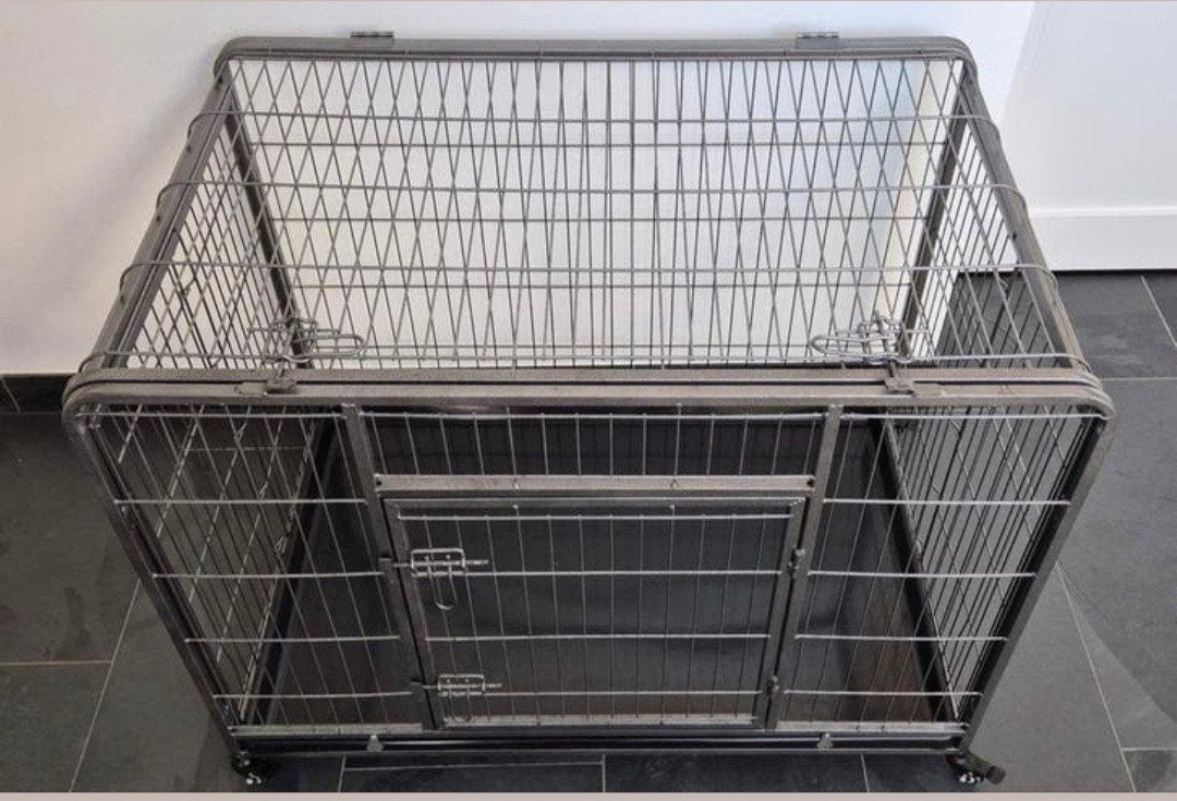 Duvo+ heavy duty bench XL 108x71x78cm, Ophalen, Hondenkennel, Gebruikt, 65 tot 100 cm