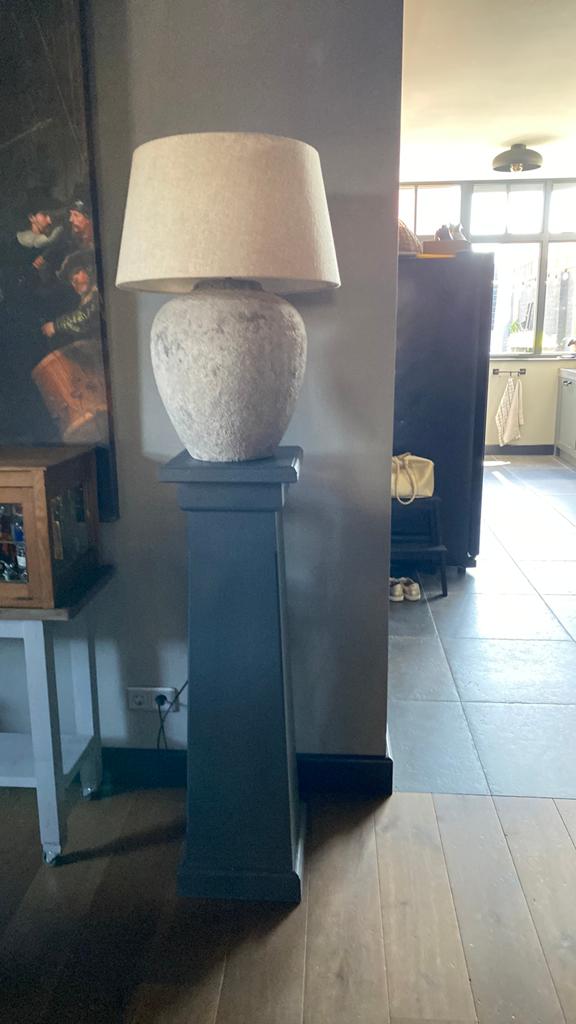 Kruiklamp van t merk Brynxz inclusief zuil, Ophalen of Verzenden, Zo goed als nieuw, Minder dan 100 cm