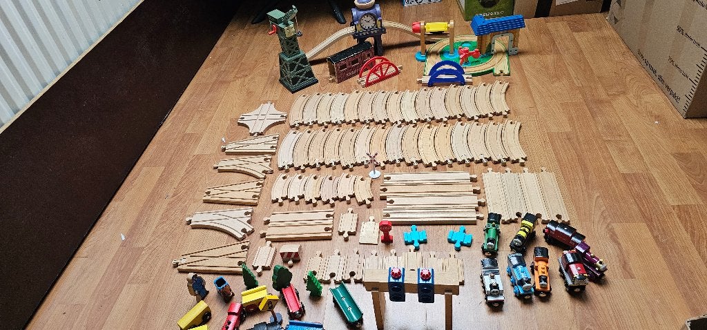 Thomas de trein Hout Set 5, Ophalen of Verzenden, Gebruikt