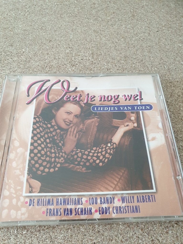 4901 weet je nog wel - liedjes van toen ., Cd's en Dvd's, Cd's | Nederlandstalig, Zo goed als nieuw, Levenslied of Smartlap, Verzenden