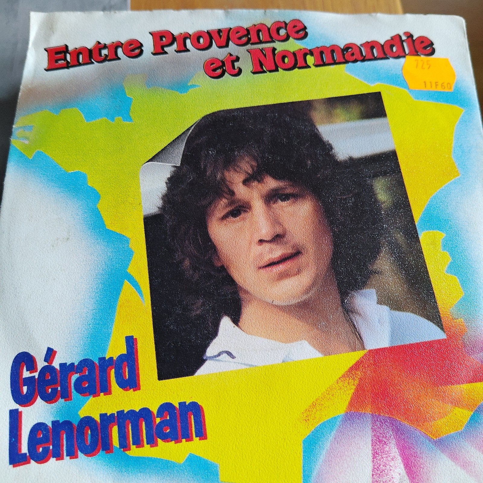 Gérard Lenorman - Entre Provence et Normandie (Single), Cd's en Dvd's, Vinyl Singles, Ophalen of Verzenden, Gebruikt, 7 inch