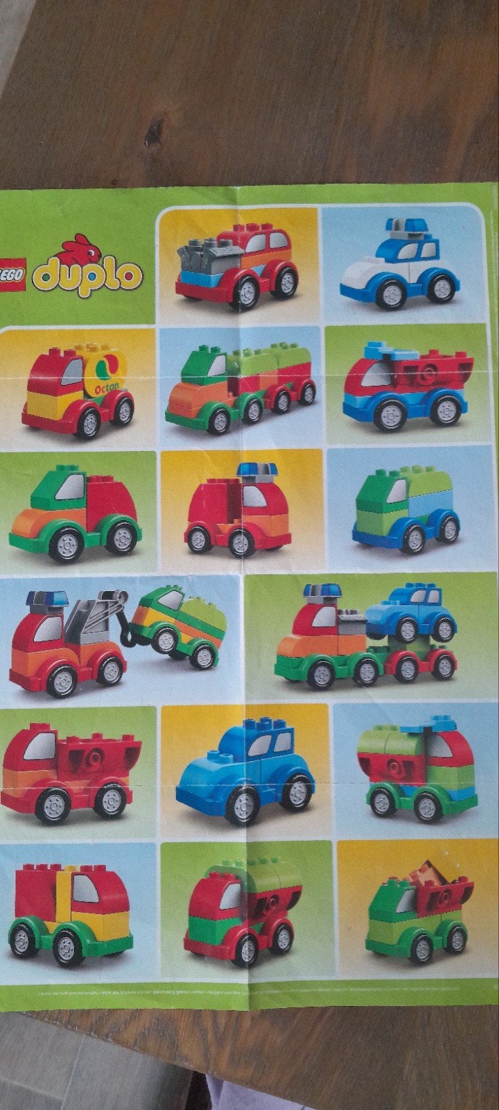 LEGO Duplo 10552 Voertuigen Bouwset met Instructieboekje, Ophalen of Verzenden, Gebruikt
